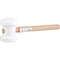 Martelo De Borracha 80Mm Branco Nove54