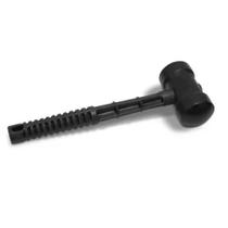 Martelo de Borracha 80mm Preto