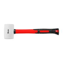Martelo de borracha branca, cabo em fibra de vidro, 680g, 1pc // mtx Martelo de borracha branca, cabo em fibra de vidro, 680g, 1pc // mtx