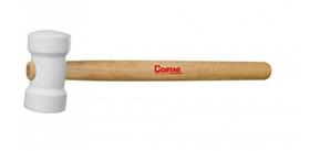 Martelo de borracha branco com diâmetro 40mm - 61277 - cortag Martelo de borracha branco com diâmetro 40mm - 61277 - cortag