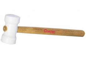 Martelo de Borracha Cortag 40MM Branco Martelo de Borracha Cortag 40MM Branco