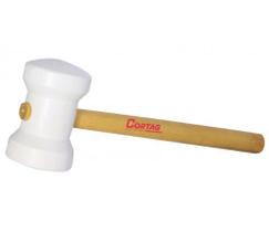 Martelo de Borracha Cortag 60MM Branco
