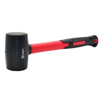 Martelo de borracha preta 450g Cabo de fibra de vidro MTX