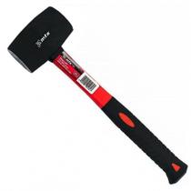 Martelo de Borracha Preta 450g com Cabo de Fibra 111859 MTX Martelo de Borracha Preta 450g com Cabo de Fibra 111859 MTX