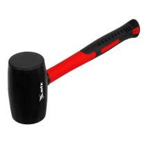 Martelo de Borracha Preta 680g Cabo Fibra 111939 MTX