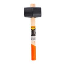 Martelo De Borracha Preta Cabo Madeira 73Mm 680G 1115555 Mtx Martelo De Borracha Preta Cabo Madeira 73Mm 680G 1115555 Mtx