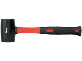 Martelo de Borracha Preto com Cabo de Fibra de Vidro 450g - 111859 - MTX Martelo de Borracha Preto com Cabo de Fibra de Vidro 450g - 111859 - MTX