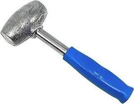 Martelo de chumbo DGJ Wheel Caps 2 kg com cabo azul