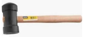 Martelo Dtools Borracha Preto C /cabo 60 Martelo Dtools Borracha Preto C /cabo 60