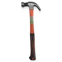 Martelo Imantado Cabo Fibra Longo 39 cm. Com Imã Para Prego ID-4719M Idea