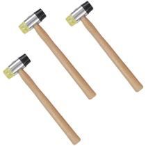 Martelo Intercambiavel Kit 3 Uni Artesanato Montagem Reparo Madeira Moveis Construçao Mercearia Obra Luthier Multiuso Martelo Intercambiavel Kit 3 Uni Artesanato Montagem Reparo Madeira Moveis Construçao Mercearia Obra Luthier Multiuso