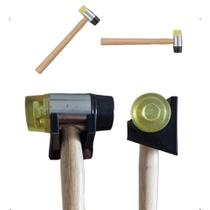 Martelo Intercambiável SU-MART2 Pontas PVC Cabo Madeira 35mm AB Mídia Martelo Intercambiável SU-MART2 Pontas PVC Cabo Madeira 35mm AB Mídia