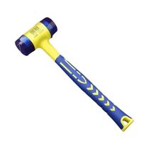 Martelo Isolado Desmontável De Cabeça Dupla De 25mm-45mm Com Cabo De Borracha Com Empunhadura Macia