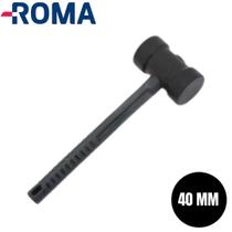 Martelo Marreta de Borracha 40mm Preto Reparos Pisos