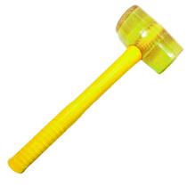 Martelo Marreta de Borracha Silicone para Piso Cabo Ergonômico Antiderrapante, Alta Resistência