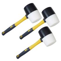 Martelo Marreta Kit 3 Uni Borracha Ergonomico Assenta Piso Obra Reparos Marreta Ceramica Reparo Manutençao Martelo Marreta Kit 3 Uni Borracha Ergonomico Assenta Piso Obra Reparos Marreta Ceramica Reparo Manutençao