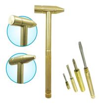 Martelo Martelinho 6 em 1 Chaves Fendas Philips Compacto.