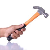 Martelo Metal Com Cabo de Borracha 28cm Resistente