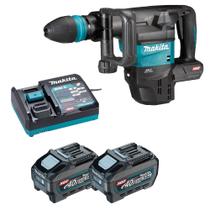 Martelo Rompedor 40V XGT HM001GZ 2x Bat 5.0Ah Makita 110v Martelo Rompedor 40V XGT HM001GZ 2x Bat 5.0Ah Makita 110v
