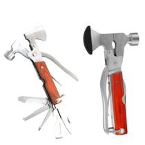 Martelo Tatico Multifuncional Machadinha Pesca Caça Camping Martelo Tatico Multifuncional Machadinha Pesca Caça Camping