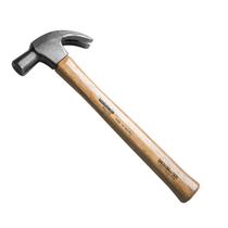 Martelo tipo unha 18mm com cabo de madeira envernizado - tramontina 40370018