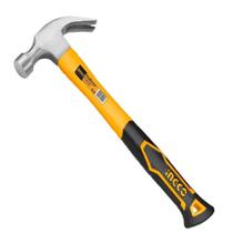 Martelo Tipo Unha Cabo Em Fibra Ingco HCHS8008 23mm Martelo Tipo Unha Cabo Em Fibra Ingco HCHS8008 23mm