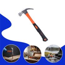 Martelo Unha 27mm Cabo Profissional Emborrachado Ergonômico Aço Forjado Temperado Para Carpinteiro Pedreiro Obra Construção