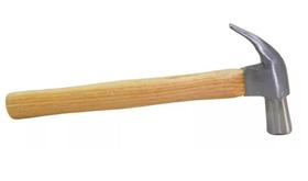 Martelo Unha Cabeça C Cabo Madeira Profissional 30Cm - 23Mm