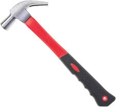 Martelo Unha Cabo De Fibra 27mm Padrão Marceneiro Pedreiro