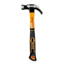 Martelo Unha Magnético Ingco Cabeça de 29MM Aço Forjado Cabo de Fibra de Vicro Emborrachado Carpintaria Marcenaria Uso Domésticos Obras