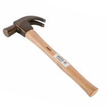 Martelo Unha Max Semi Polido Cabo de Madeira 27mm - MAX METALURGICA