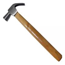 Martelo Unha Polido C/ Cabo Madeira Reforçado Prego 30cm 5wr