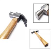 Martelo Unha Polido Cabo Madeira 21mm