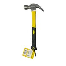 Martelo Unha Profissional Com Cabo Emborrachado Cabeça 25mm e Cabo 23cm Portátil