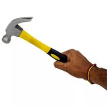 Martelo Unha Profissional Com Cabo Emborrachado Cabeça 27mm Portátil