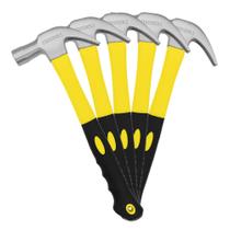 Martelos Tipo Unha 370g E 27cm Cabo De Fibra Emborrachado Cabeça De Aço Profissional Startools 5un Martelos Tipo Unha 370g E 27cm Cabo De Fibra Emborrachado Cabeça De Aço Profissional Startools 5un