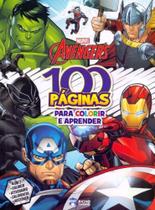 Marvel Avengers-100 Páginas Para Colorir e Aprender