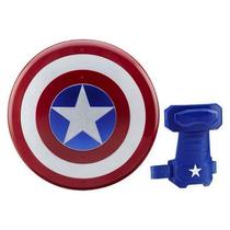 Marvel Avengers Luva e Escudo Magnético do Capitão América - B9944 - Hasbro