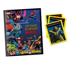 Marvel Comics 2025 - Álbum Capa Cartão + 6 Envelopes