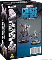 Marvel Crisis Protocol Cisne Negro e Pacote de Personagens Supergigantes Miniaturas Jogo de Batalha Jogo de Estratégia para Adultos Idade 14+ 2 de jogadores Feito pela Atomic Mass Games (FFGCP81)