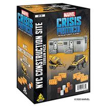 Marvel Crisis Protocol NYC Construction Site TERRAIN PACK Miniaturas Jogo de Batalha Jogo de Estratégia para Adultos e Adolescentes Idades a mais de 14 anos 2 jogadores Avg. Playtime 90 Mis Feito por Jogos de Massa Atômica