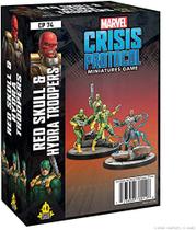 Marvel Crisis Protocol Red Skull & Hydra Troopers Character Pack Miniaturas Jogo de Estratégia Idade 14+ 2 de jogadores Tempo médio de reprodução 90 minutos Feito por Atomic Mass Games, Multicolor (CP74EN)