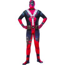 Marvel Deadpool 2 Skin Traje BodySuit Masculino Padrão