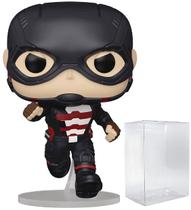 Marvel: Falcão e o Soldado Invernal - John F. Walker como agente americano Funko Pop! Boneco de vinil (fornecido com capa protetora compatível com Pop Box)