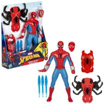 Marvel Homem-Aranha Thwip Blast Figura Com Acessórios 27Cm