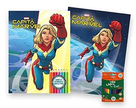 Marvel kit diversão - capitã marvel - Bicho Esperto Marvel kit diversão - capitã marvel - Bicho Esperto