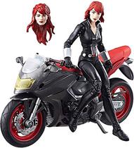 Marvel Legends Series Viúva Negra com motocicleta Hasbro E0805