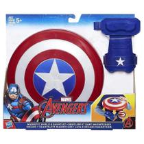 Marvel Luva e Escudo Avengers Magnéticos Hasbro