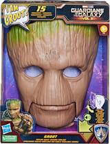 Marvel, Máscara Sonora do Groot, Marrom e Verde - Fantasia de filme - Brincadeira de Faz de Conta de Super Herói