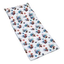 Marvel Spidey e seus Amazing Friends Spidey Team Vermelho, Branco e Blue Deluxe Easy Fold Toddler Nap Mat